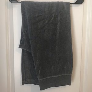 VS grey velour sweatpants